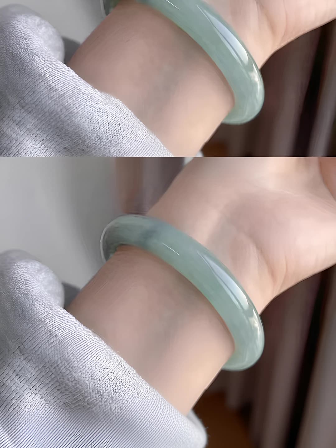 Chunky bangle, Jiansha Cangcang, 62mm