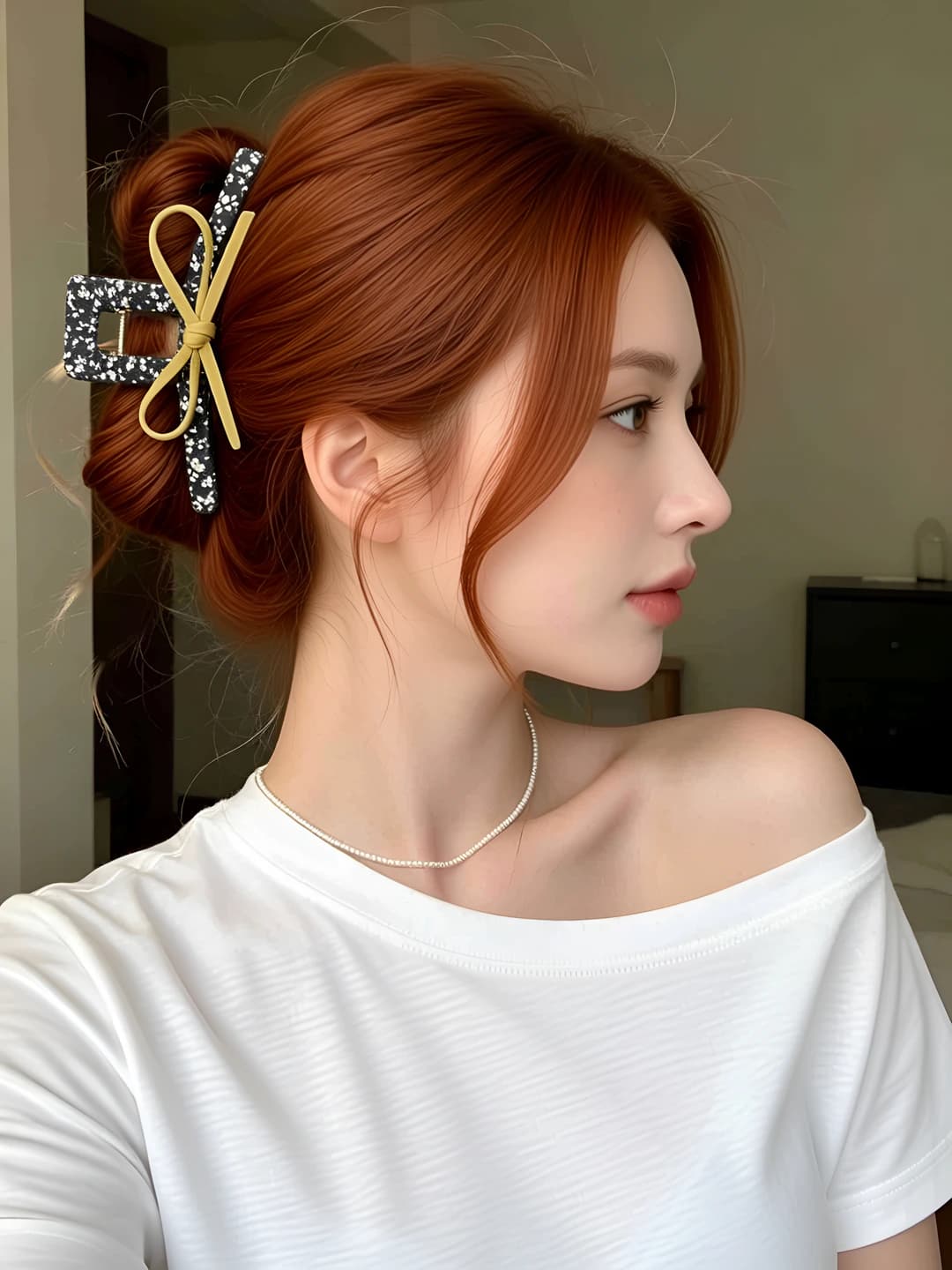 Mayda gulli bow qisqich, 13 cm
