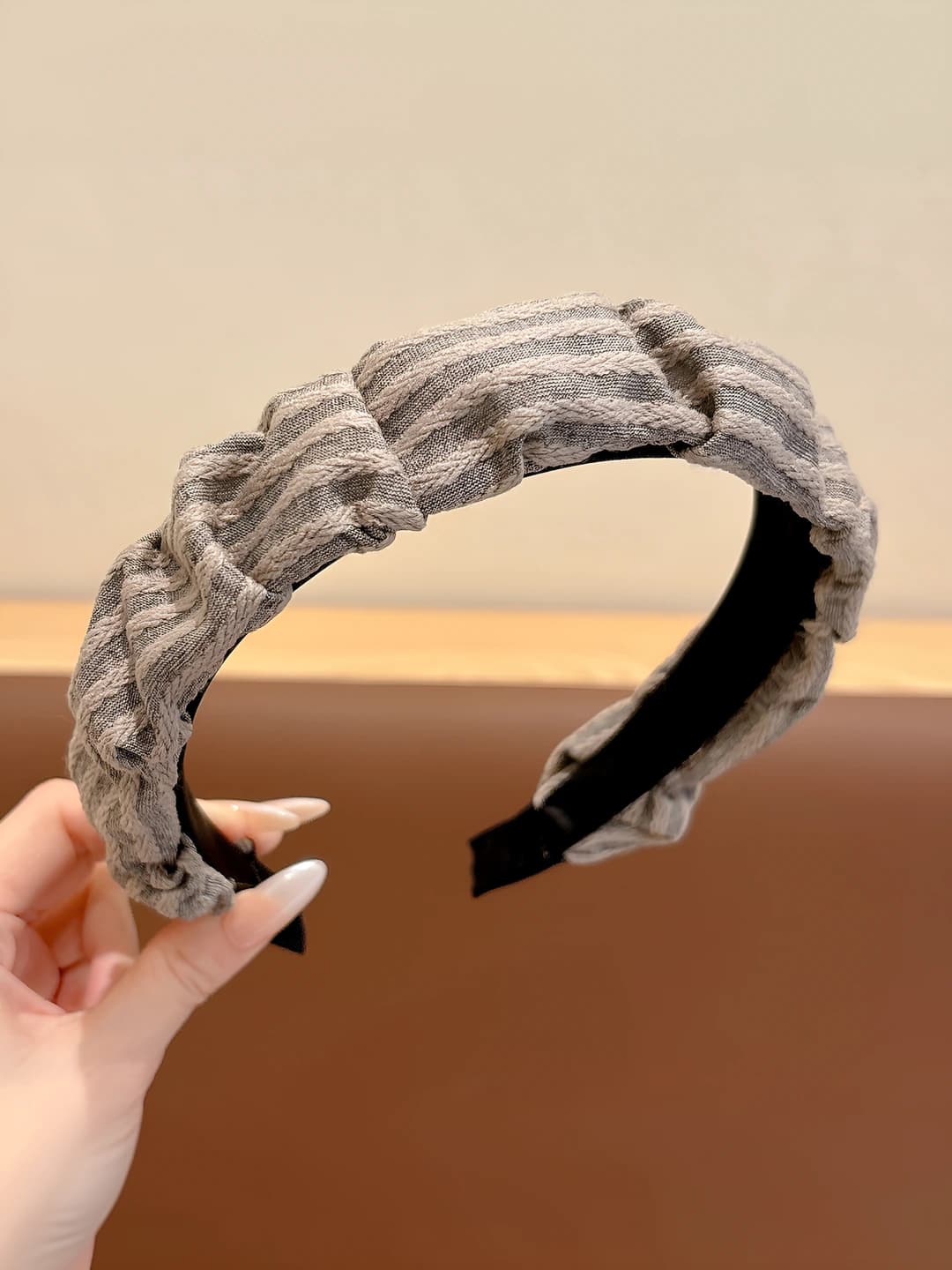 Smoky grey - 3.5 cm