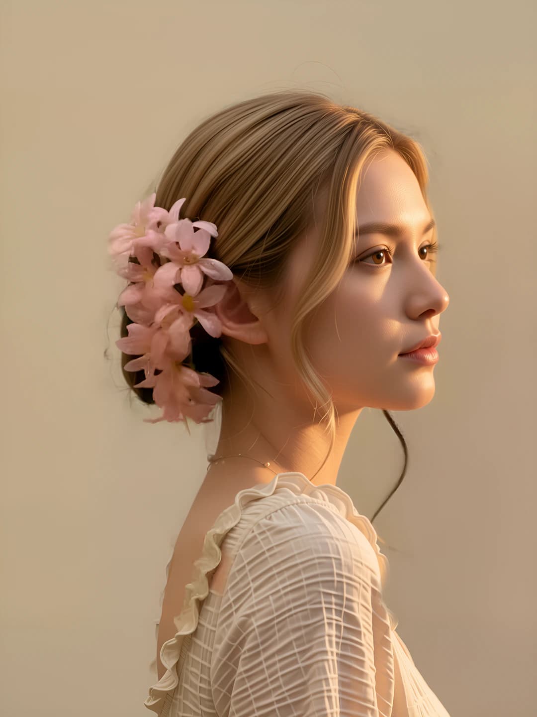59# Розовый зажим