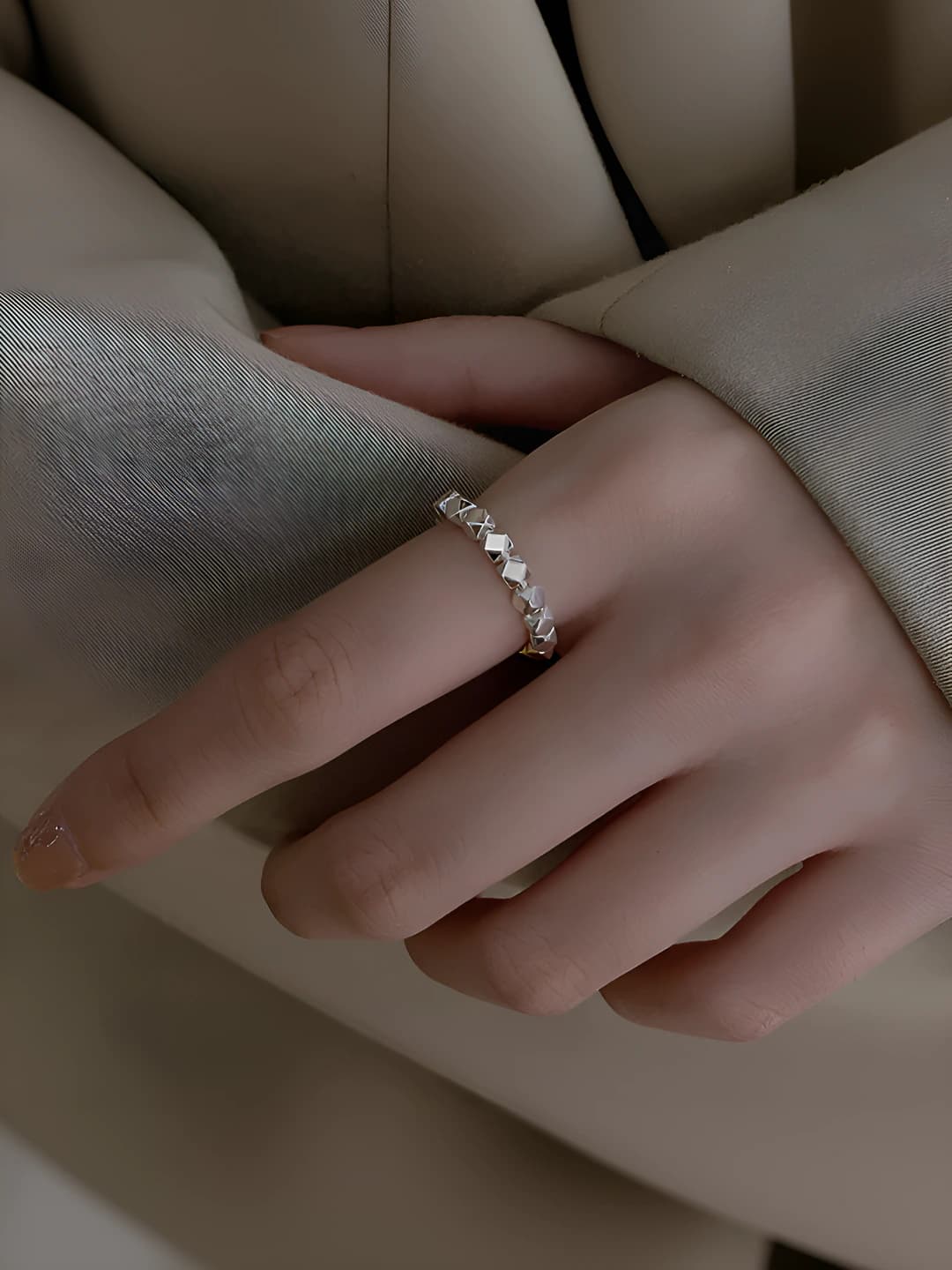 Silver ring