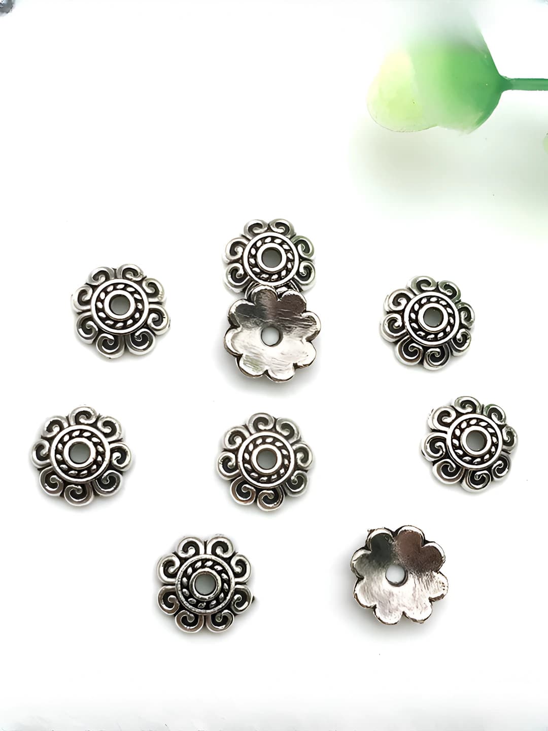 1 Spiral cap 8x8mm-0.3g-1 hole-16318
