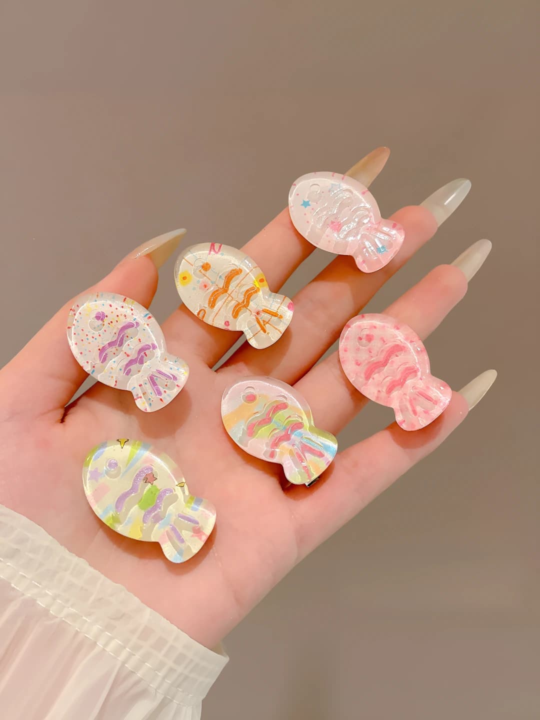 Jelly fish, 6 pcs