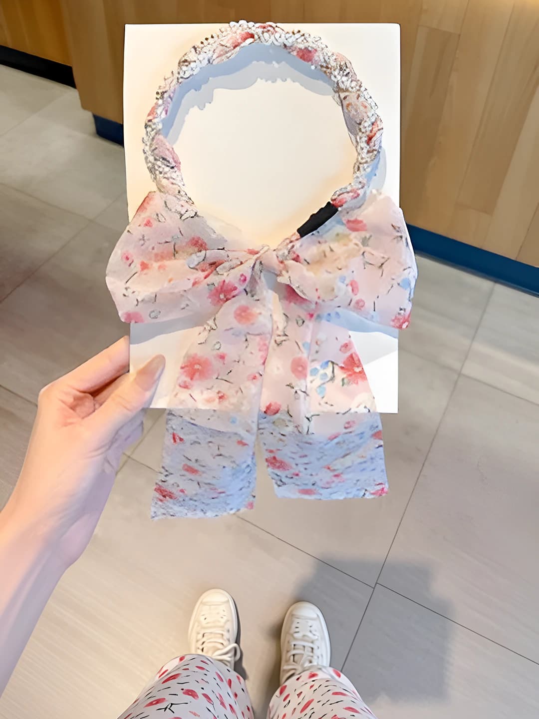 8# Pink small floral