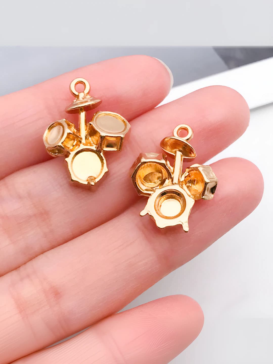 1 ta musiqa asbobi baraban 20x16mm-2.2g-20934