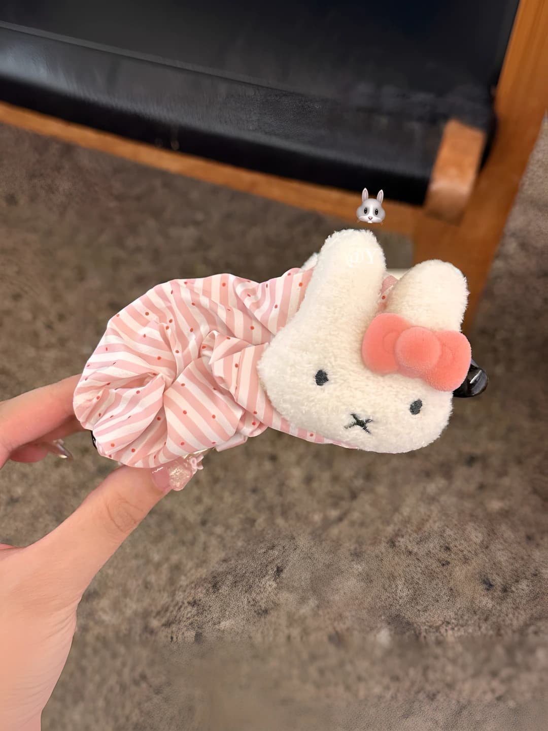 Зажим Miffy, розовый