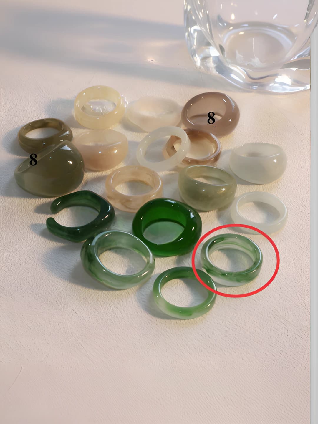 Large emerald ring