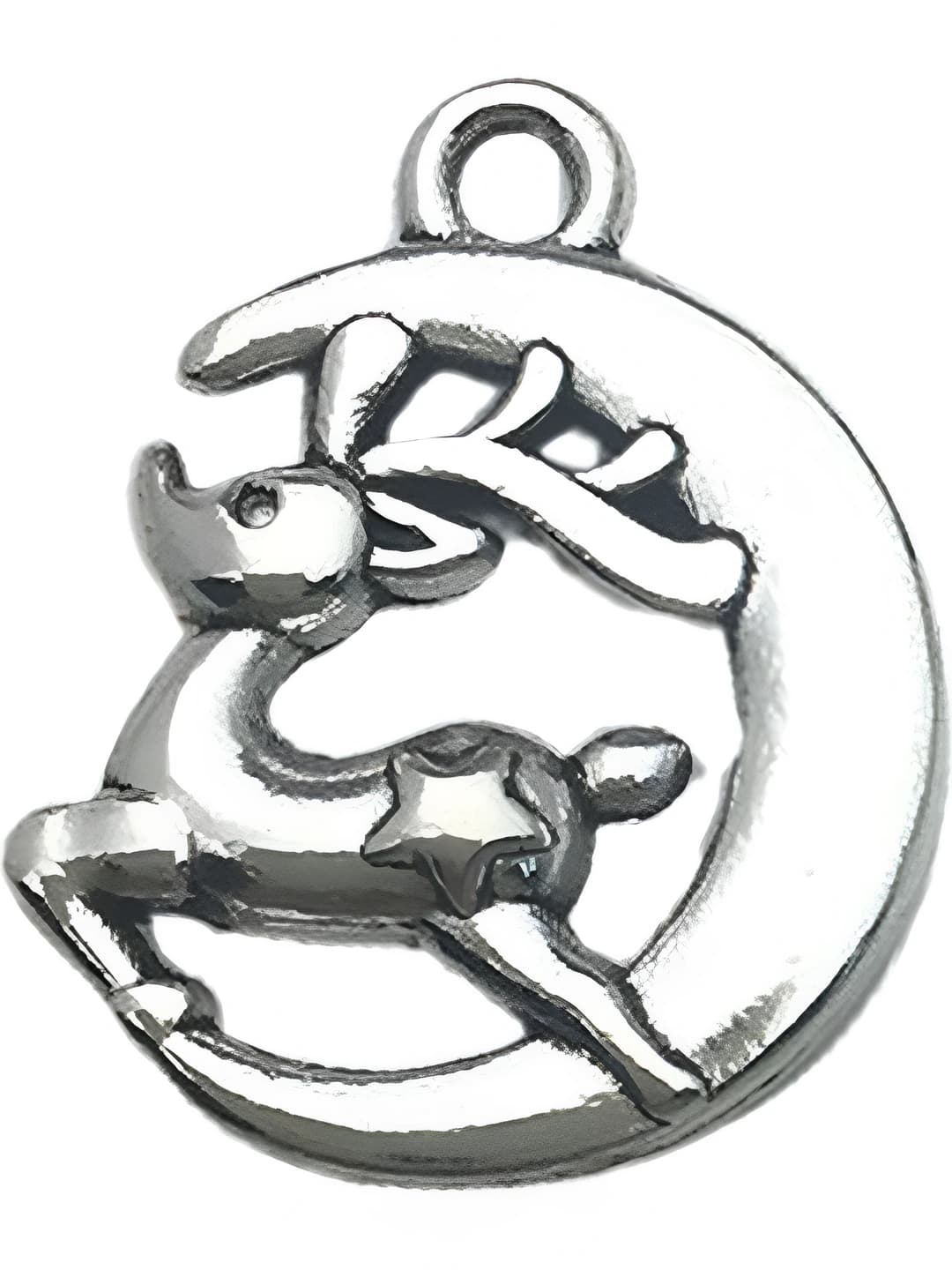 1 шт. луна олень 13x17mm-1.5g