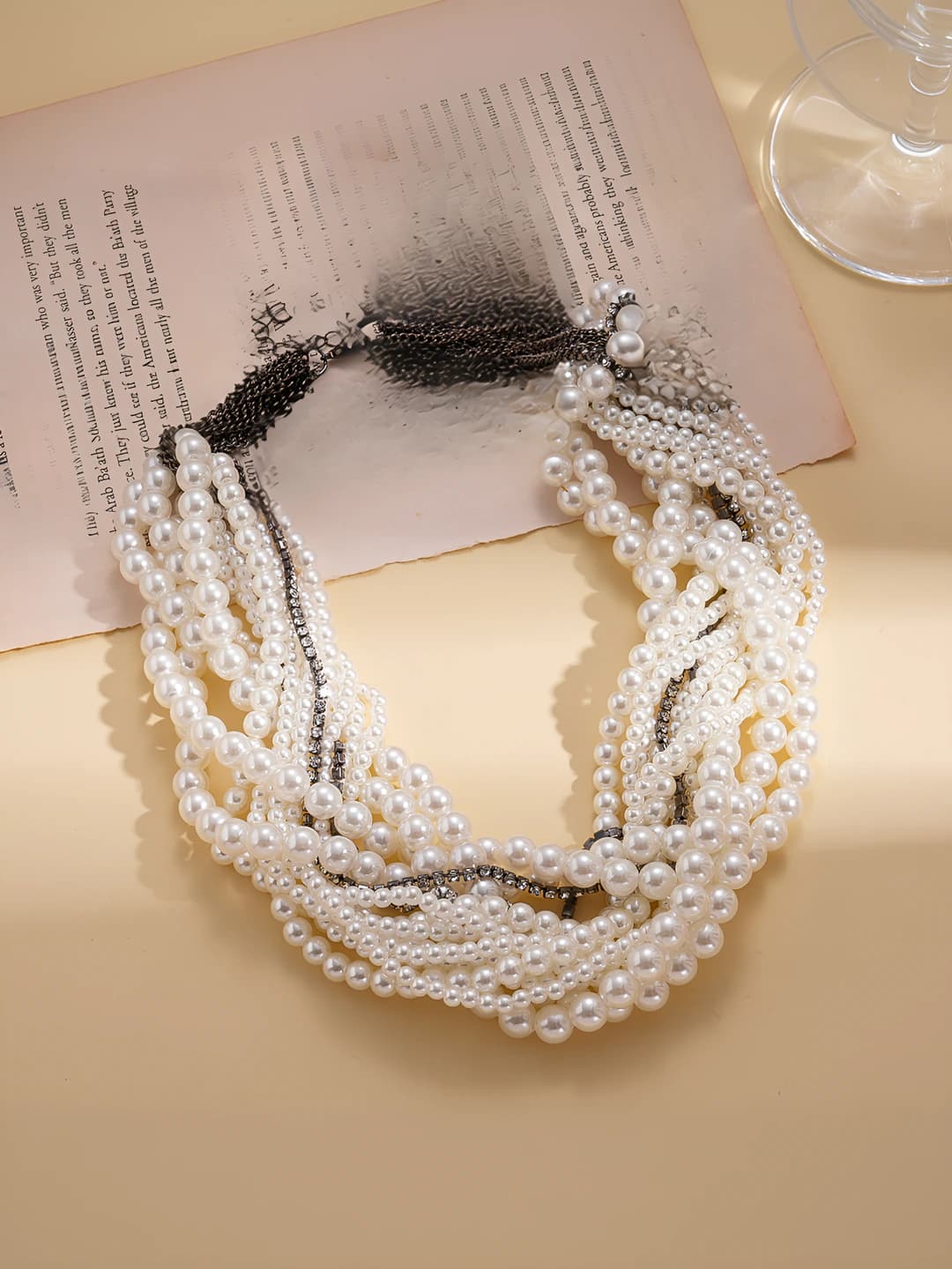 Necklace-White