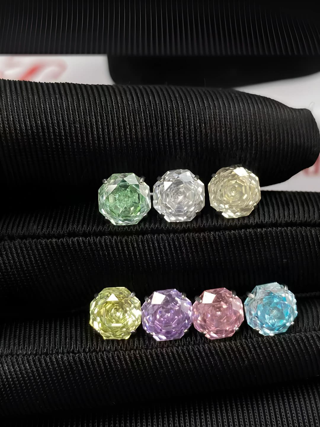 Ice clear blue single 8mm
