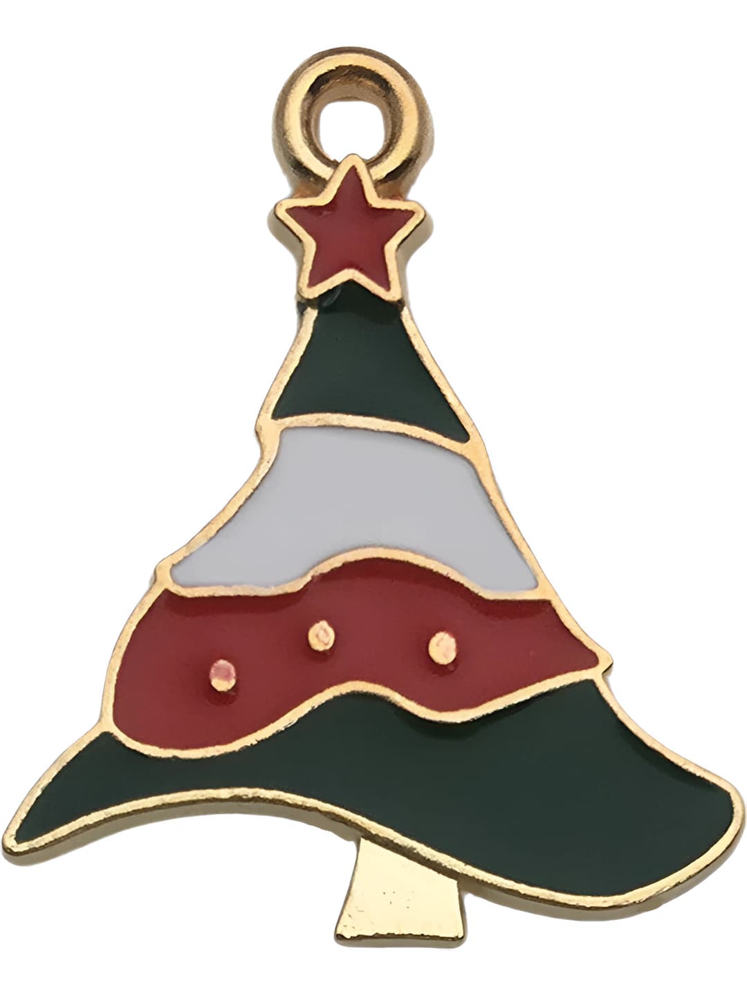 1 pc Christmas tree 21x25mm-1.8g
