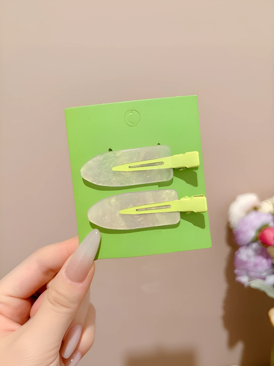6# Fruit green 2 pcs - 6.5 cm