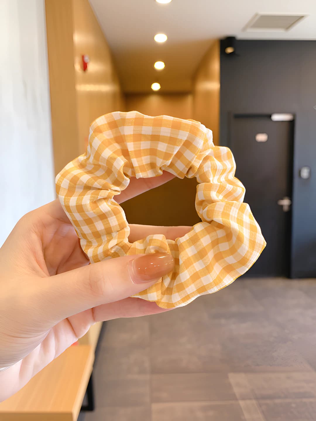 10# Yellow - small plaid