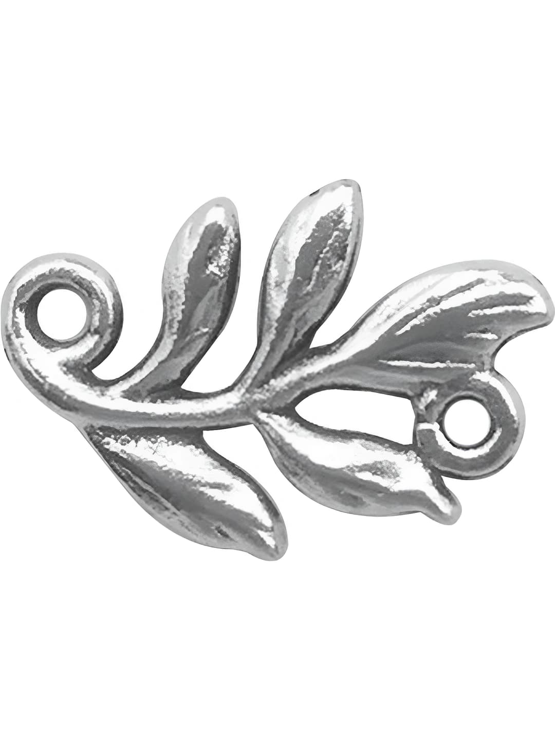1 dona Kichik taroq, ikki teshikli, 10x15mm, 0.5g