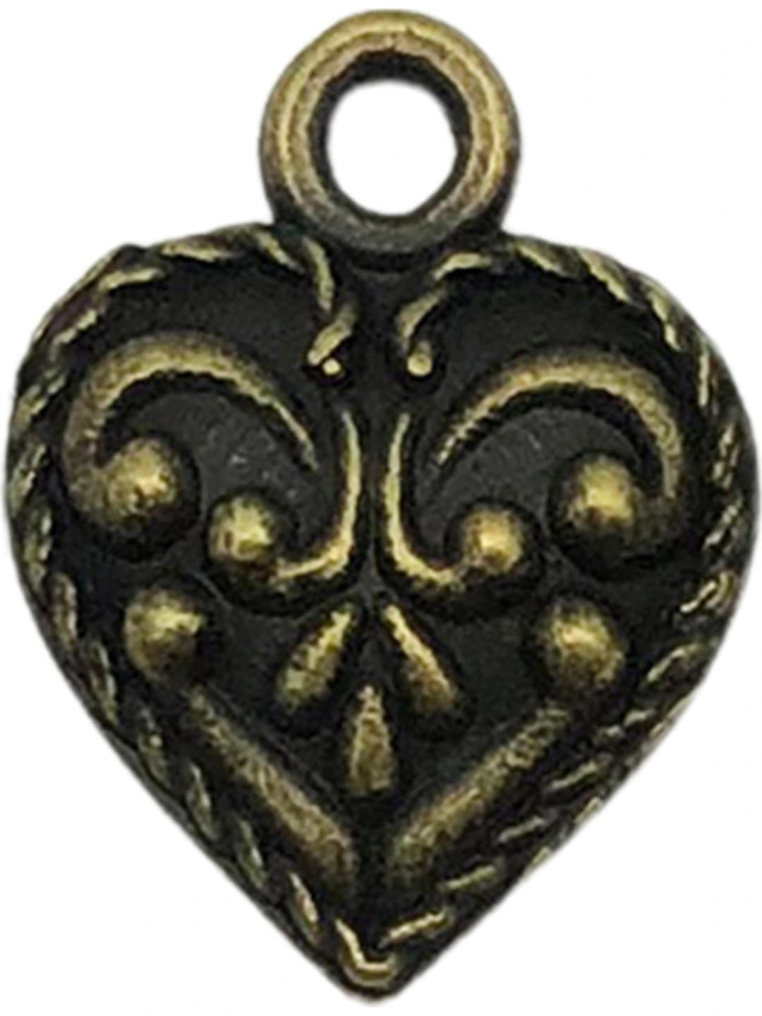 1 pc heart 11x15mm-0.6g-19947