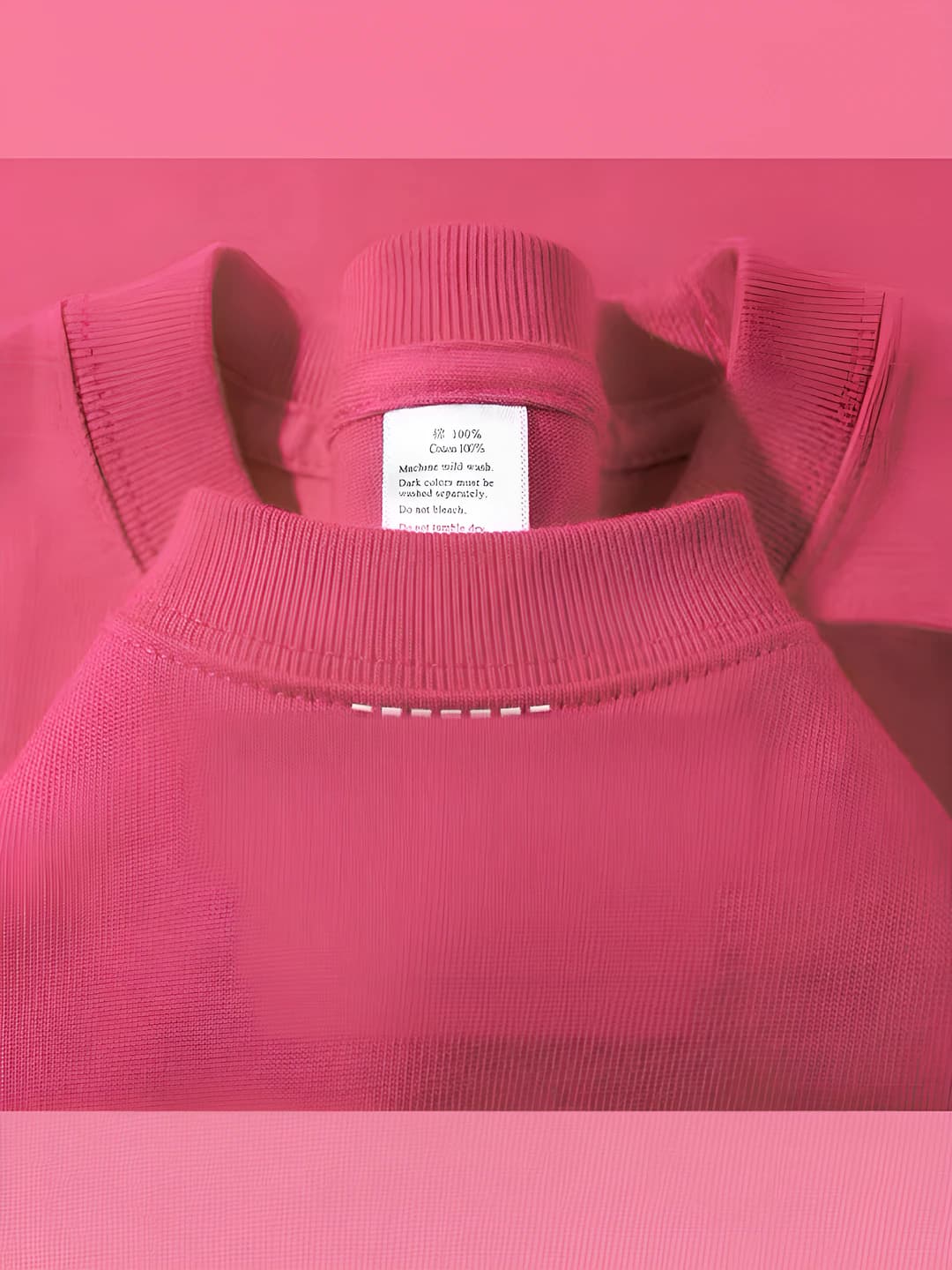 Women's pure cotton crew neck short sleeve loose fit t-shirt, solid colour, casual style
