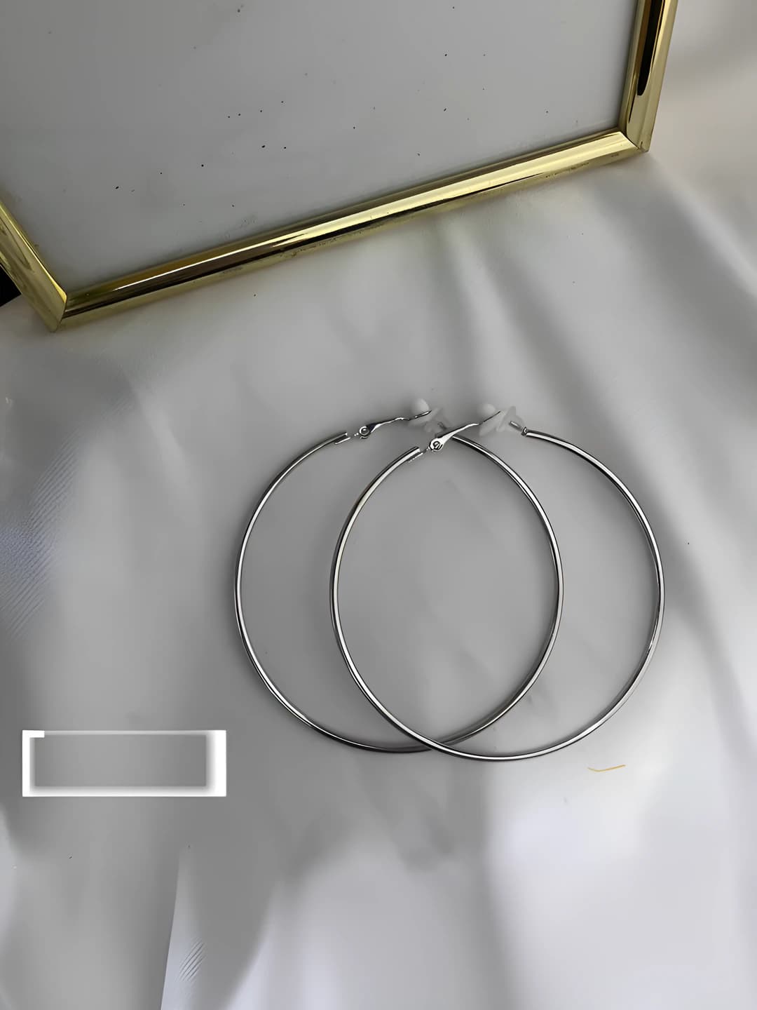 16# Katta halqa quloq klipi 7cm