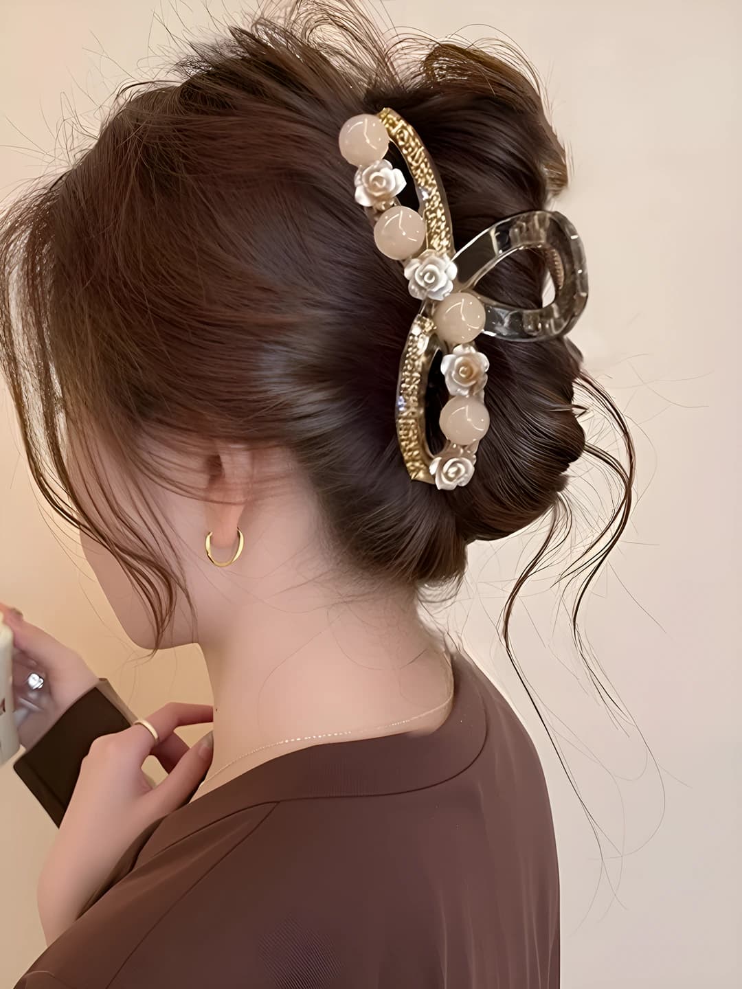 2# Kamelia guli 8 shaklli qisqich [9 sm]