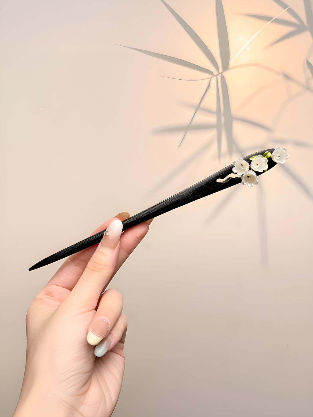 1# Lily of the valley hairpin, 18.2 cm