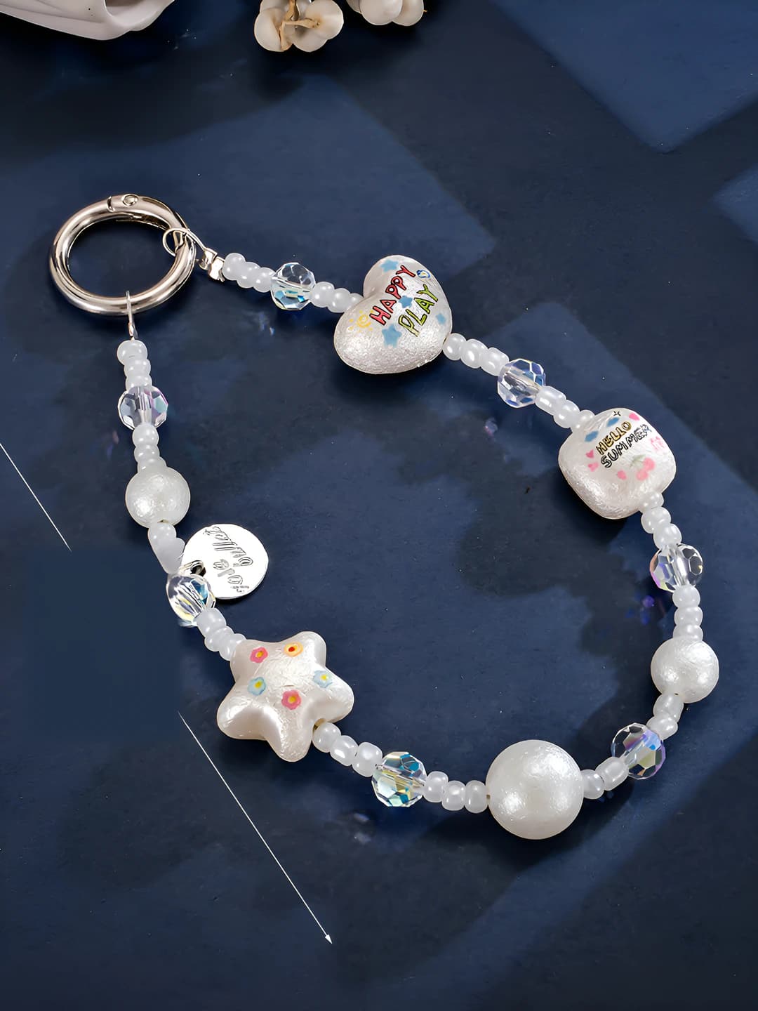 K6333 Heart+Letter Charm
