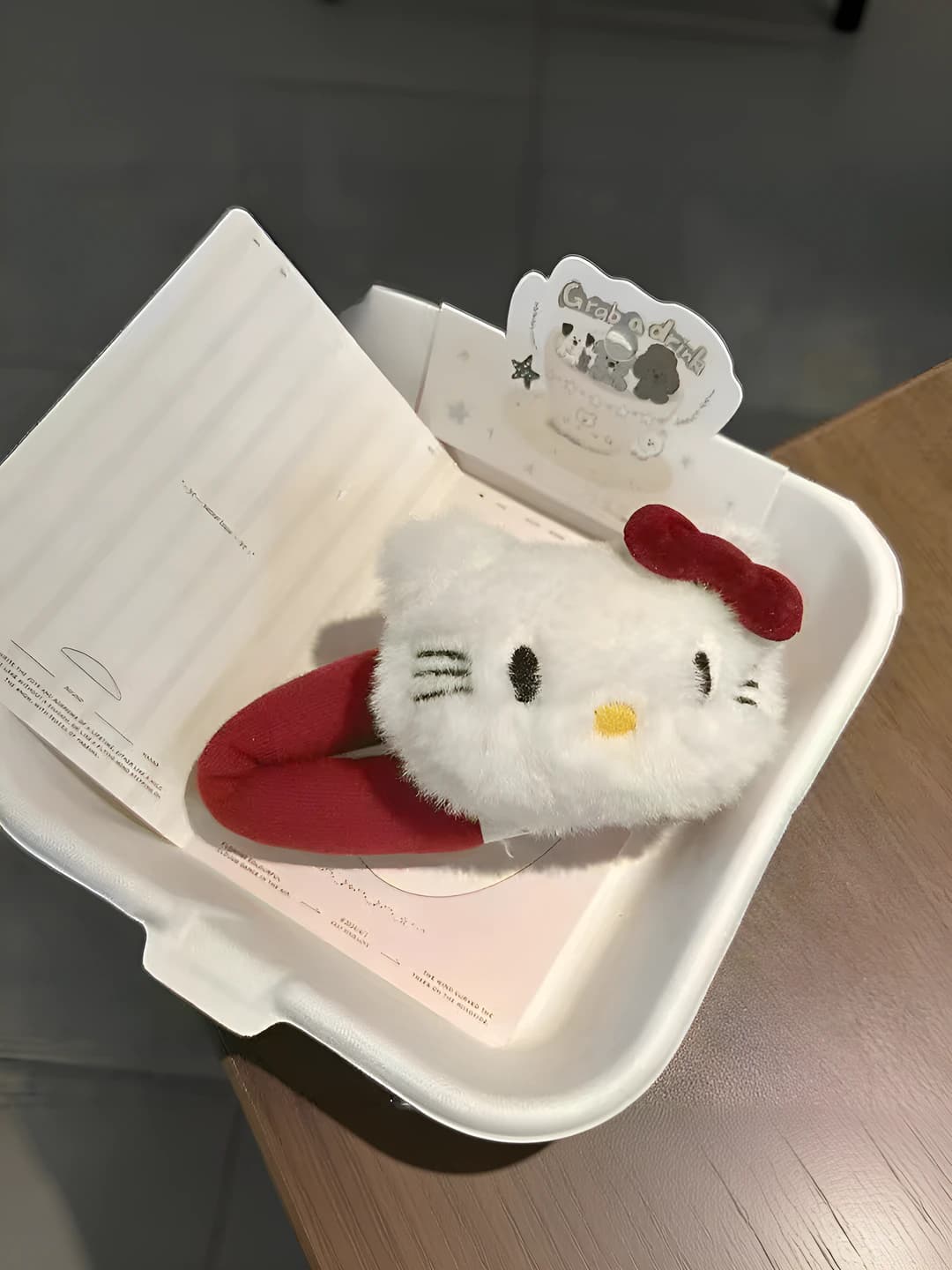 KD Cat Dark Red BB Clip