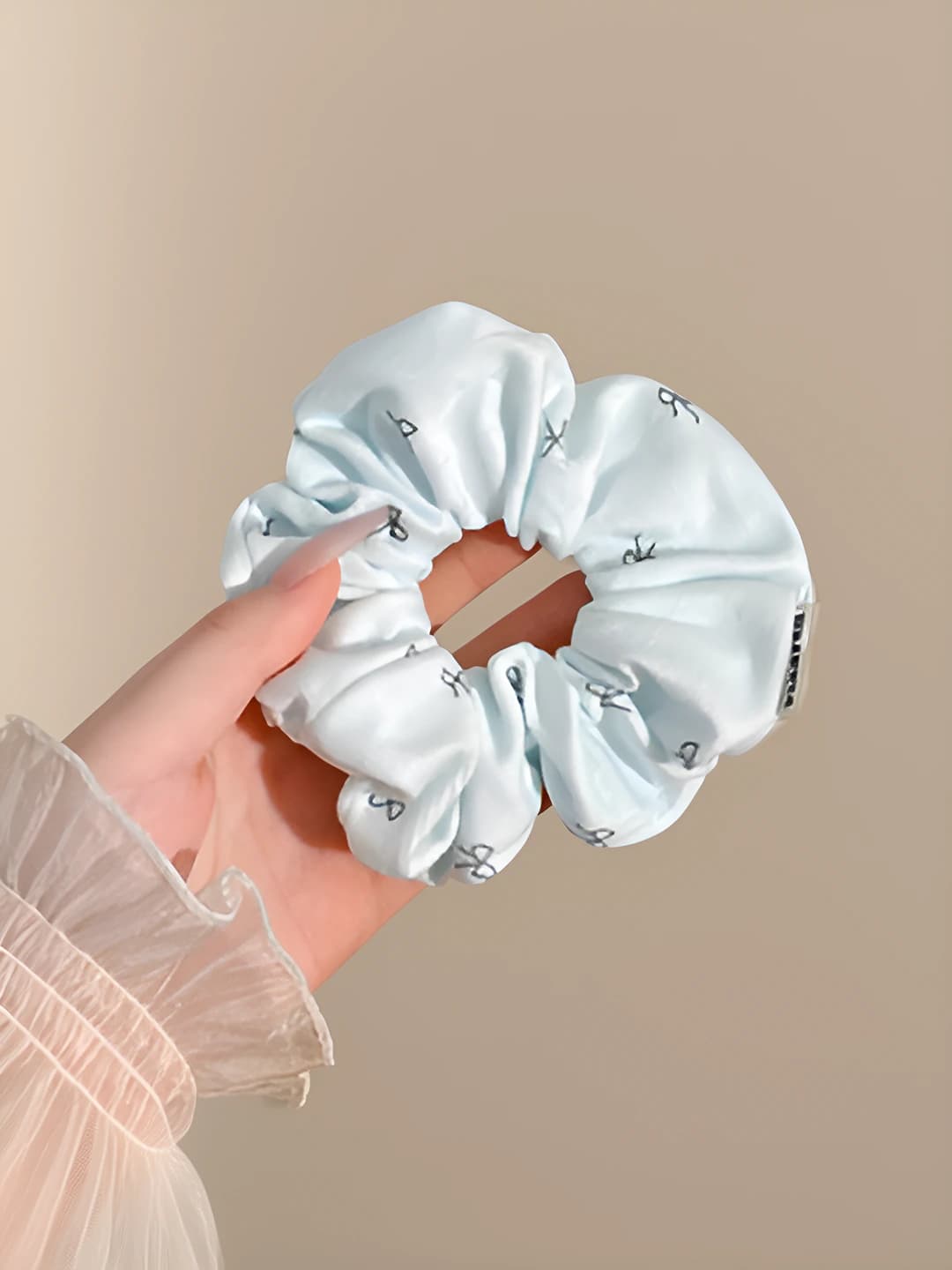 1# Corduroy hair tie large 5.5 cm