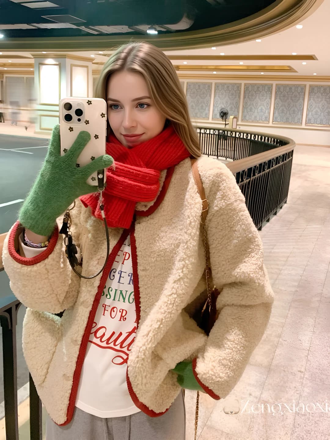 Women's thickened warm cardigan with lapel collar solid colour loose fit long sleeve for autumn-winter 2026