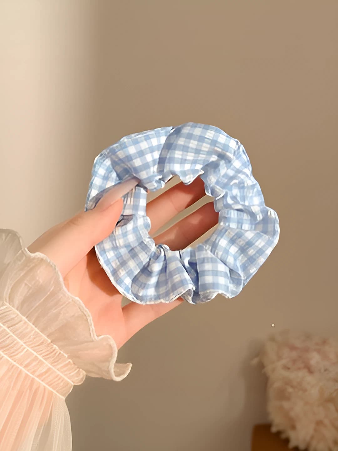12# Blue - small plaid