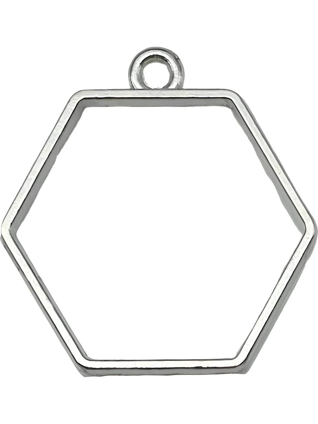 Белый K шестиугольник 29x28mm-1.7g