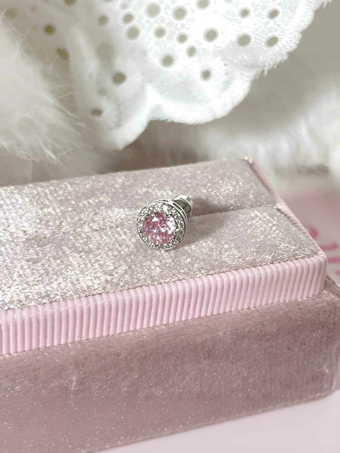 A005302 White gold Pink 0.8*6mm