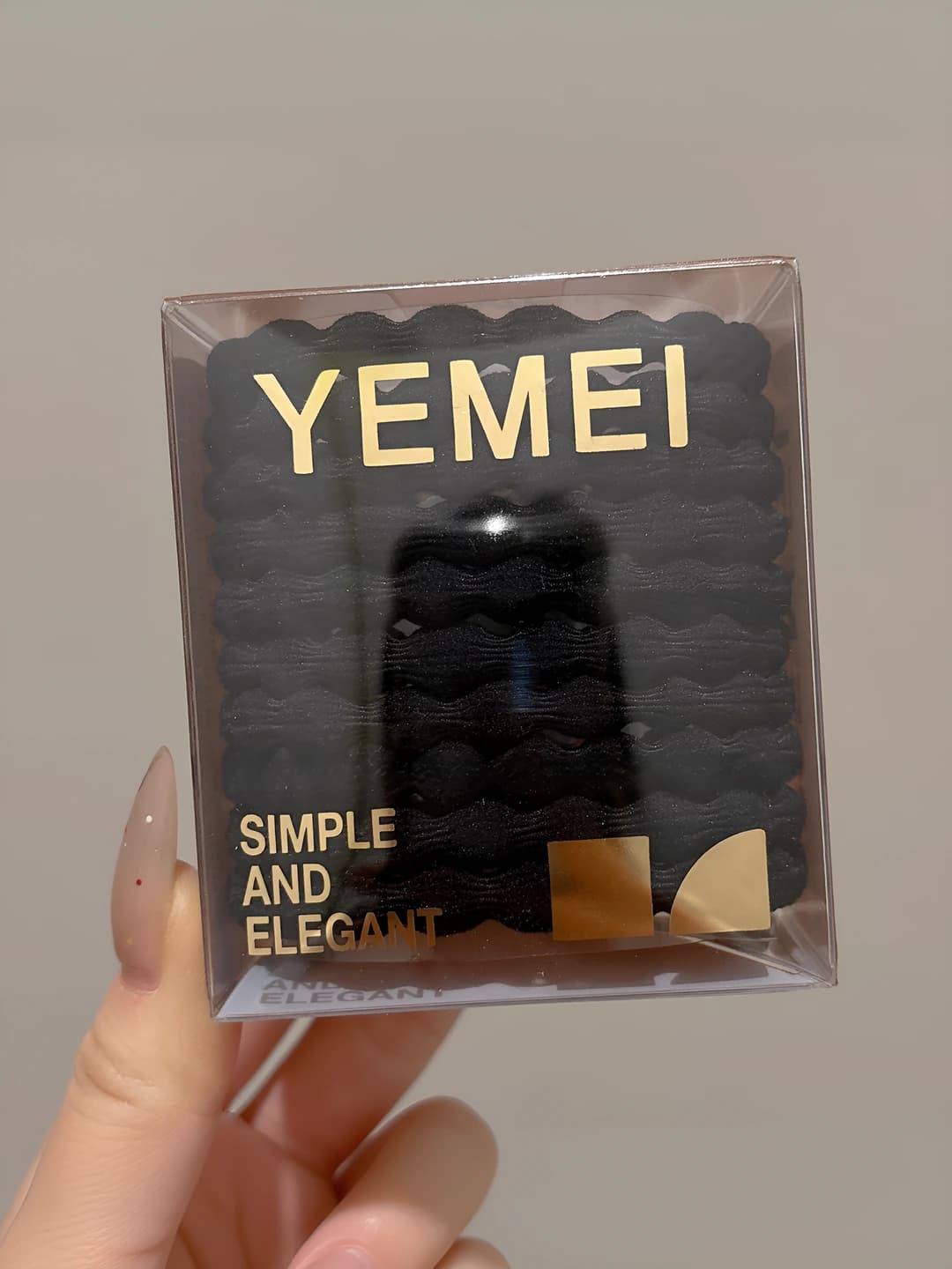 1# Black, 10 pcs, ~5 cm, box 7*8*4 cm