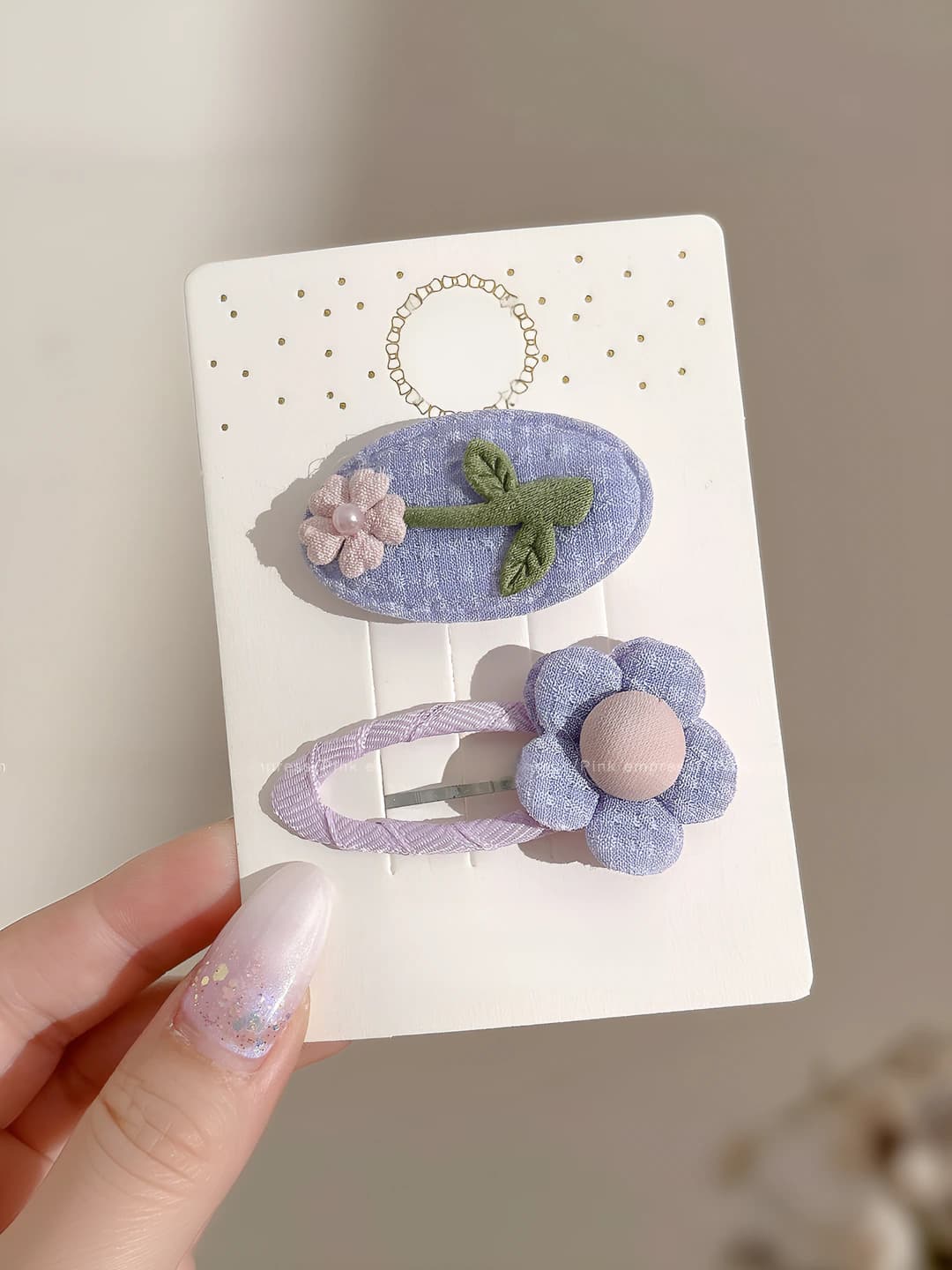 1# Purple pair / 4.3-6 cm