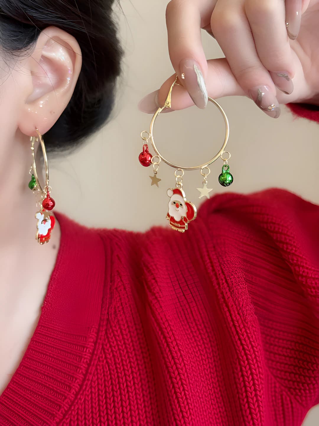 8# Silver post-Gold-Red-Santa