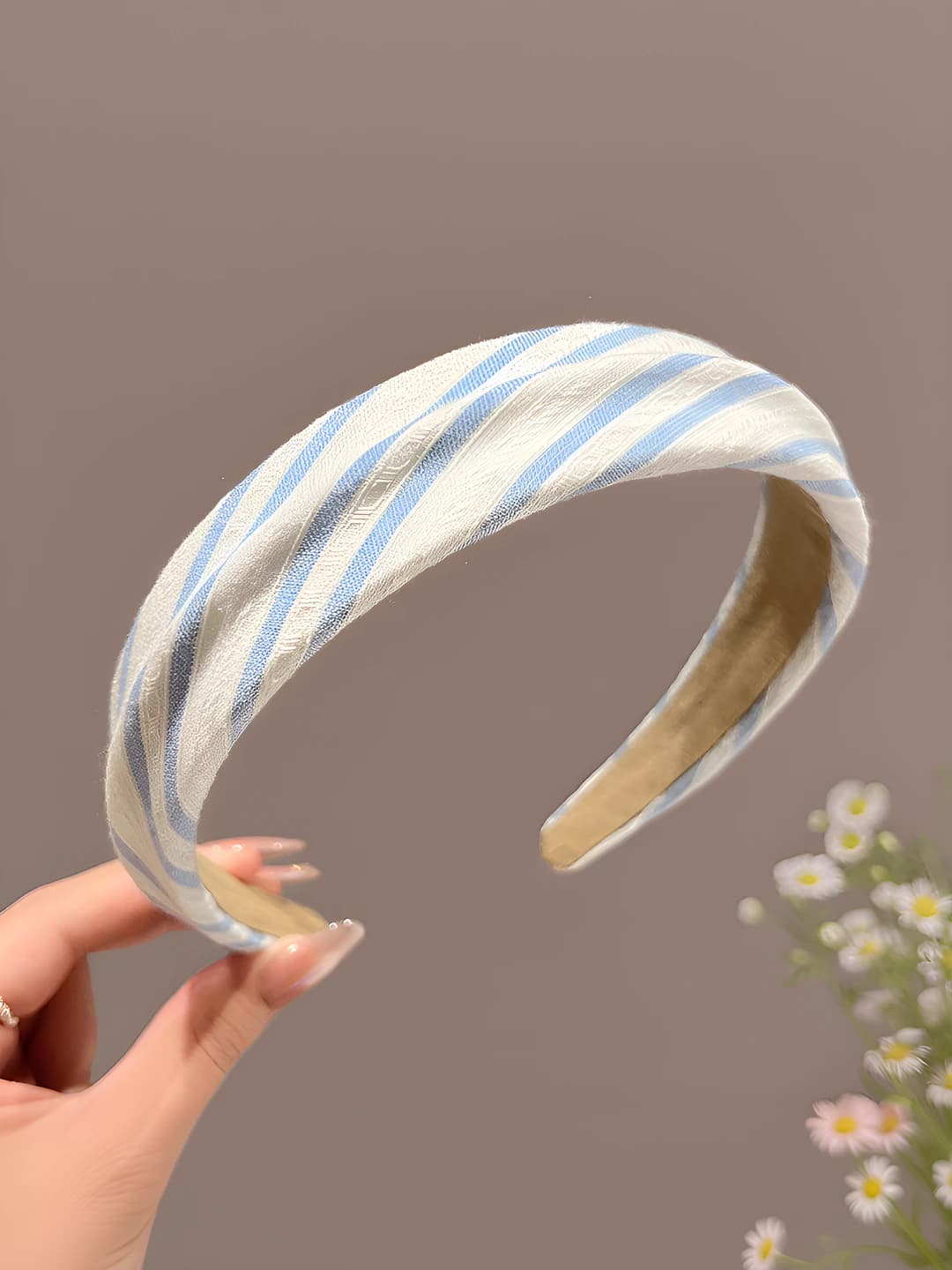 Striped headband