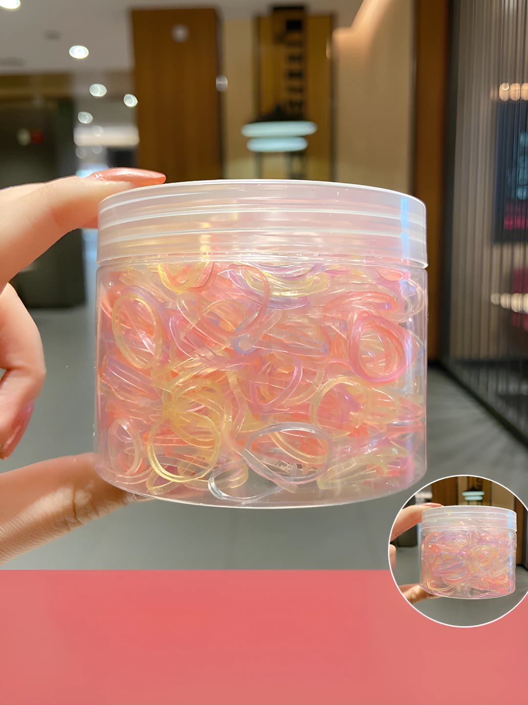 【56】Small thick clear 800 pcs in box