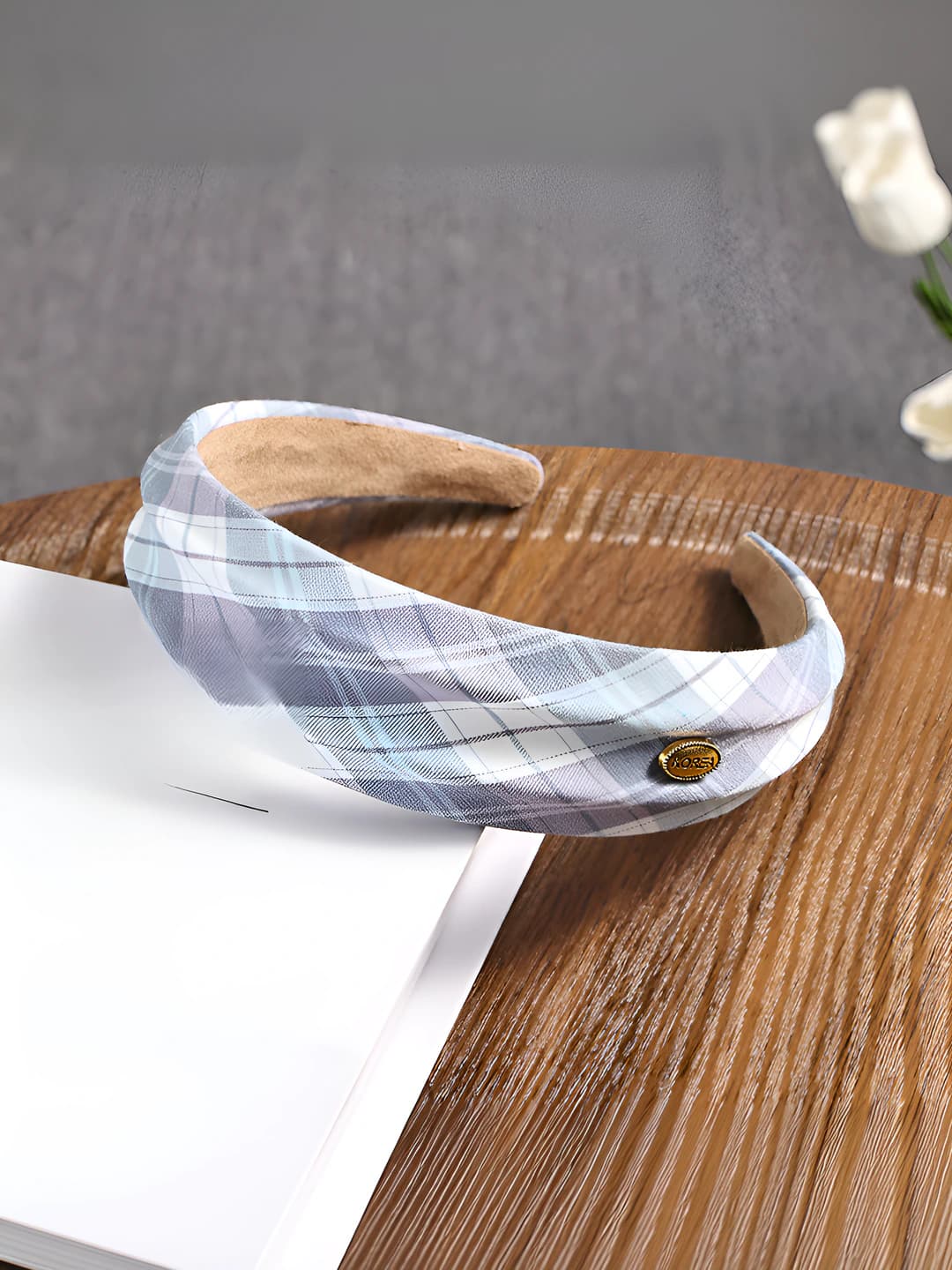 Light blue plaid