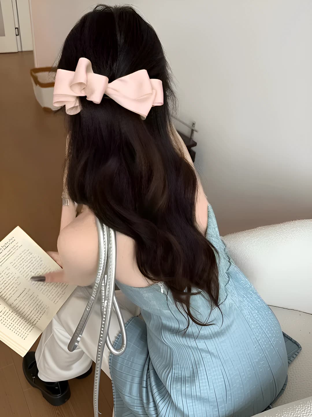 Pink, ~12 cm, base clip