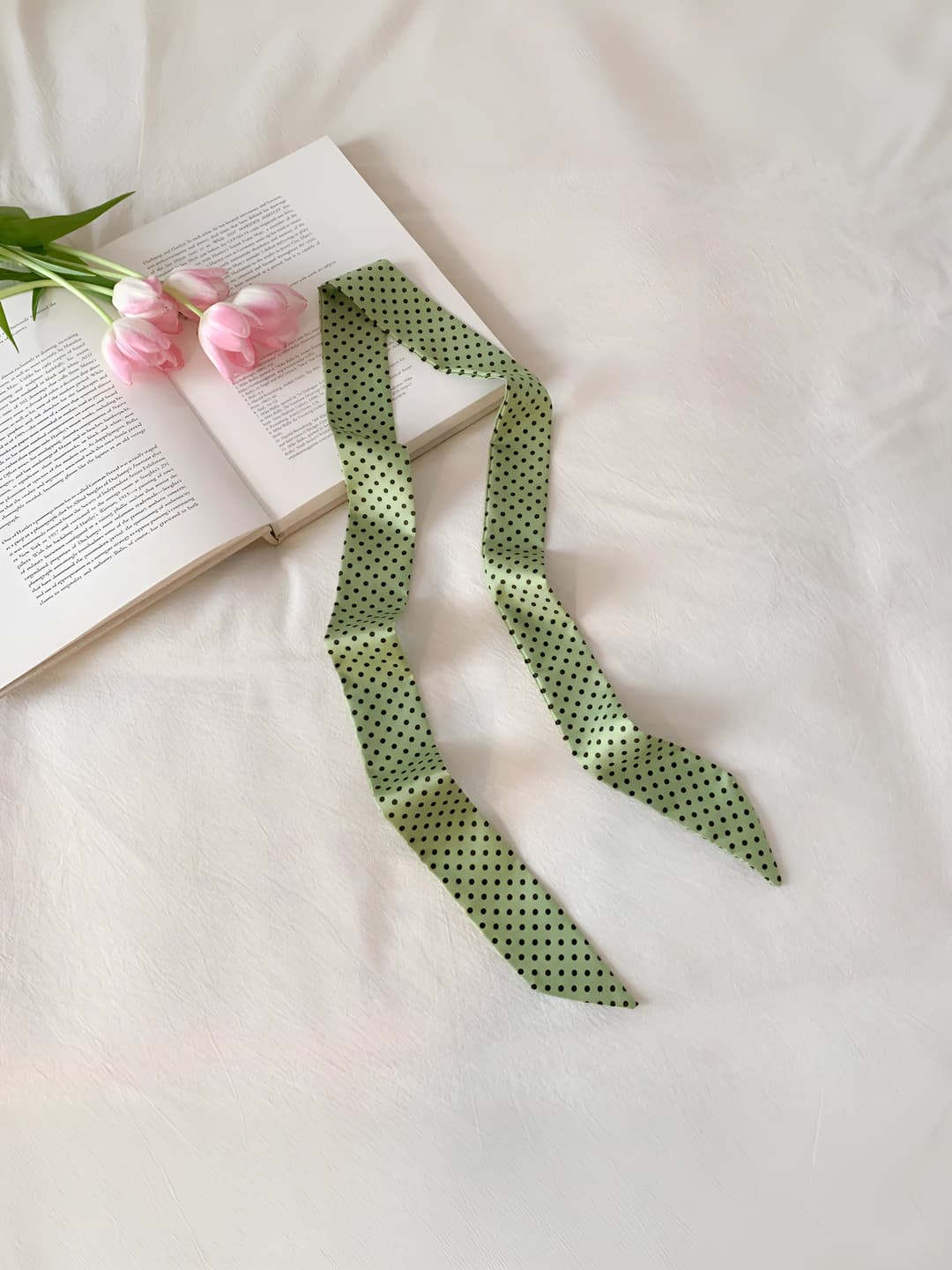 Green Polka Dots