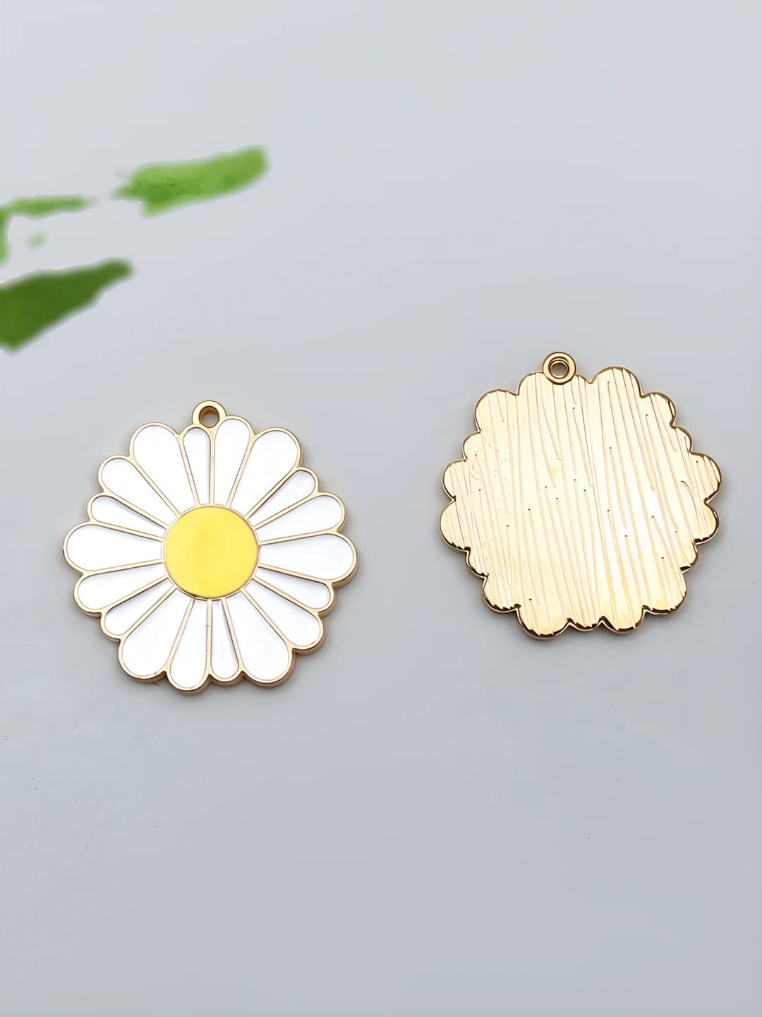 1 шт Белый большой маргаритка 25x24mm-2.6g