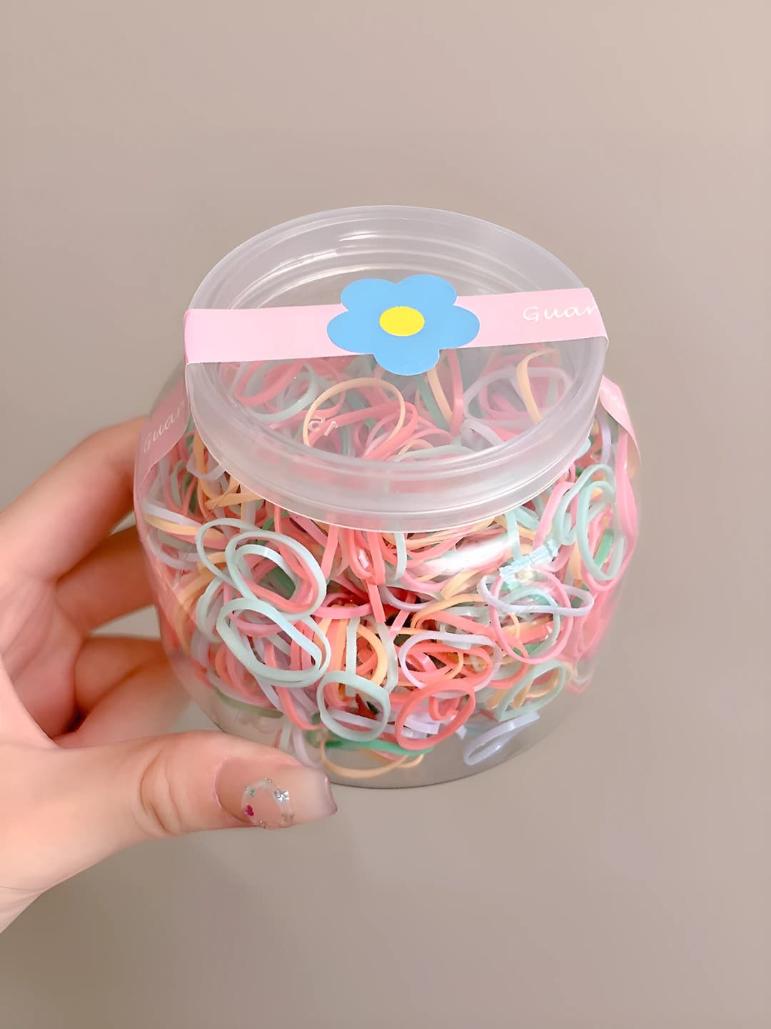2# Macaron colours, 1000 pcs, jar