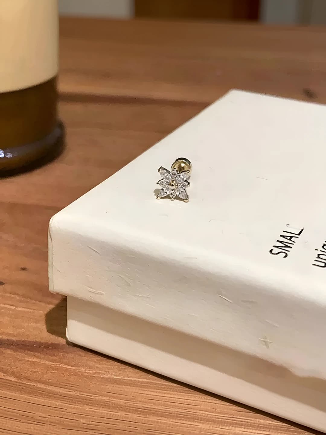 Кофейное золото, 0.8*6mm