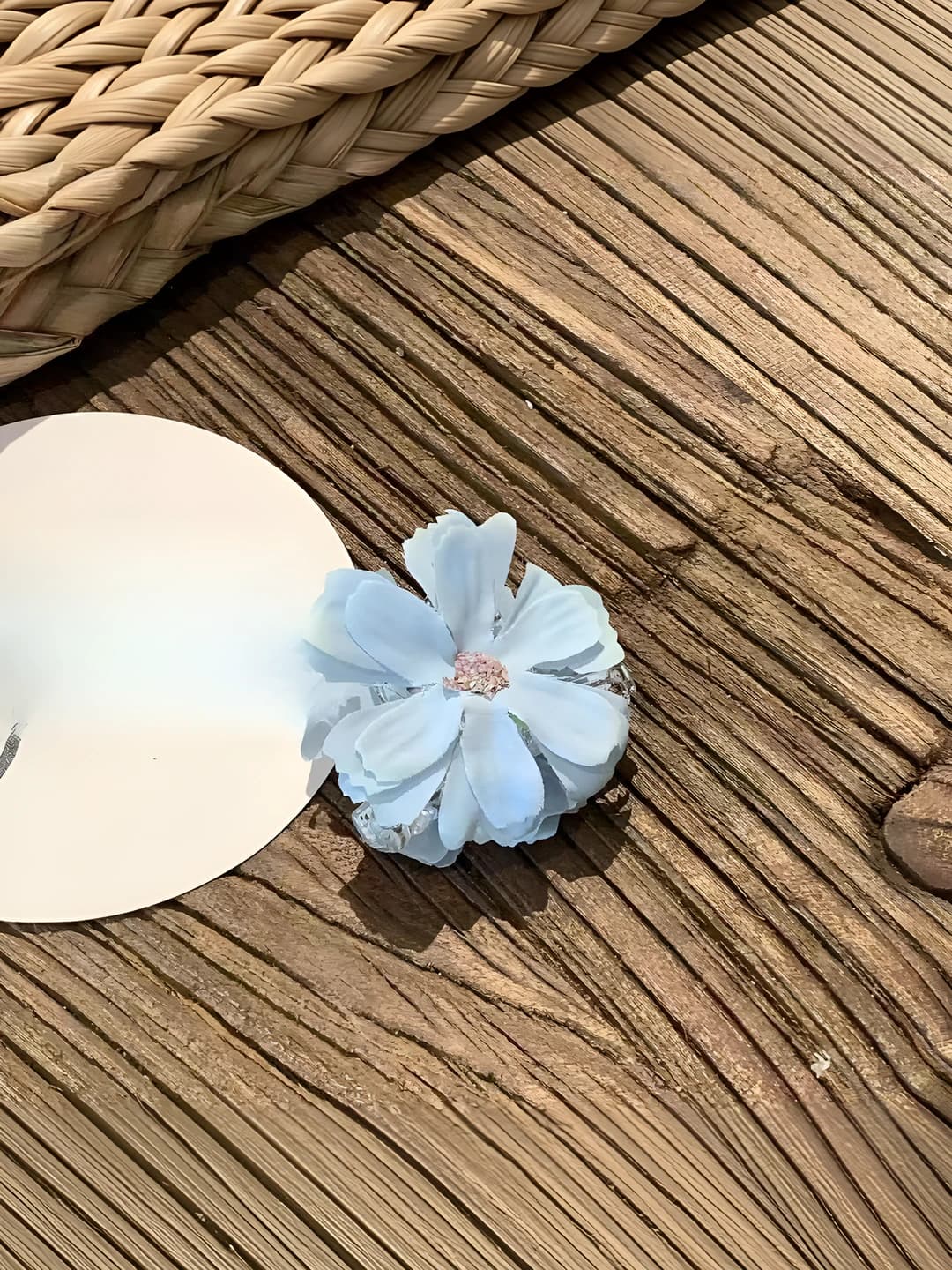 Blue hair clip [1 pc]