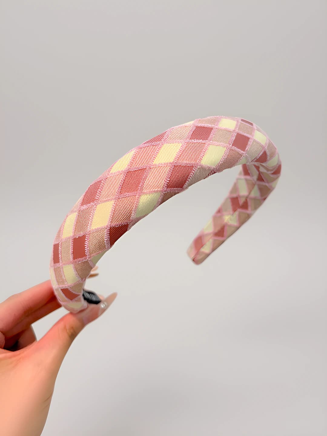 7# Pink wide plaid