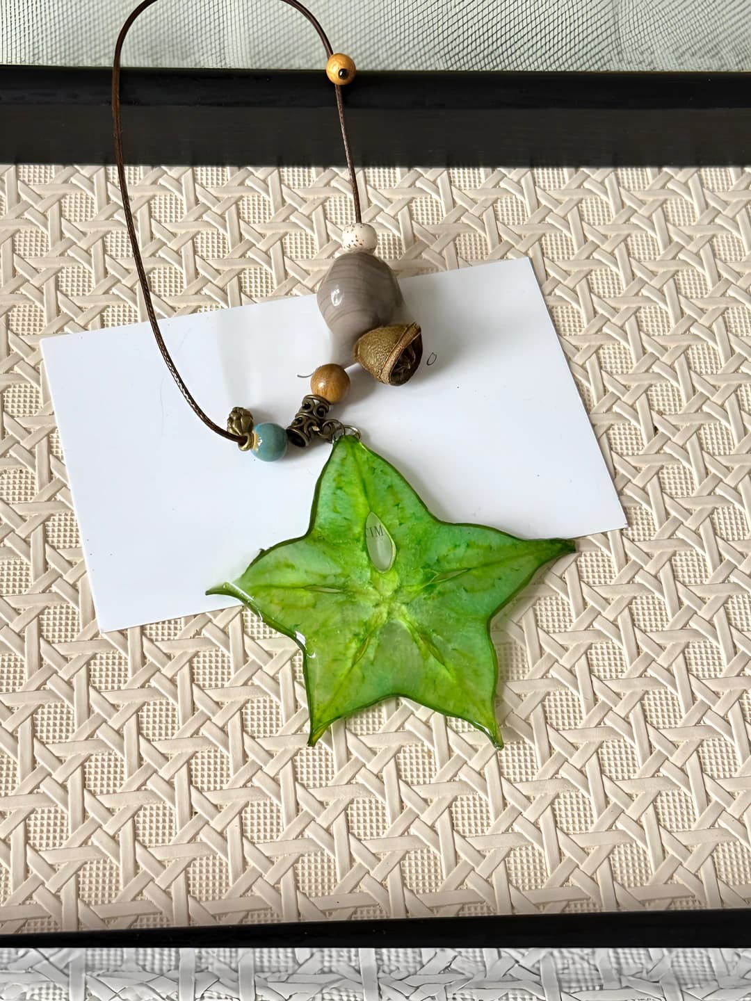 Star fruit necklace