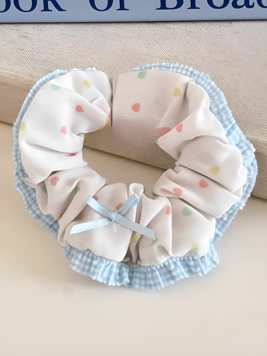 Multicolour polka dot, 10 cm