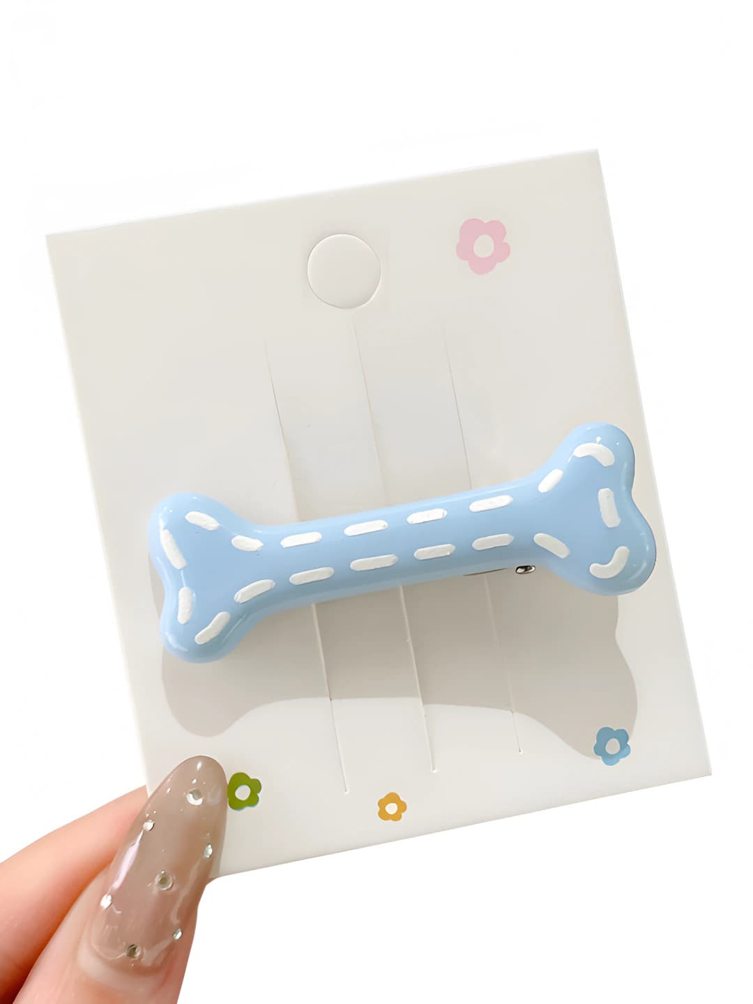 1# Light blue bone clip ~5.5 cm