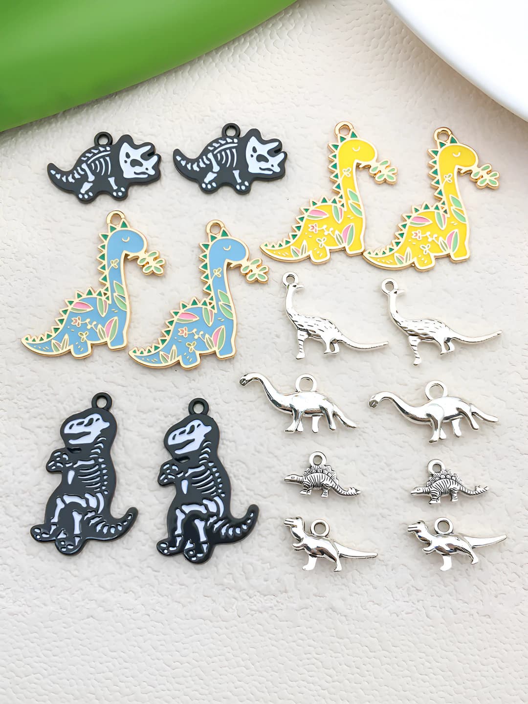 Women's dinosaur enamel charms / DIY jewelry pendants, zinc alloy, drop oil, cartoon style, Buzz Lightyear IP