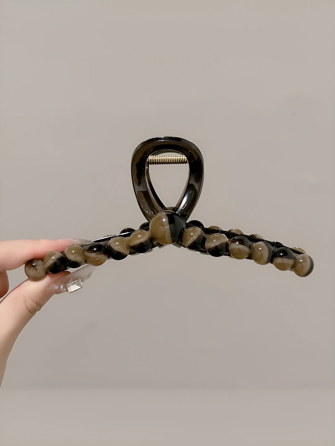 Градиентные круглые бусины, 15.1 см