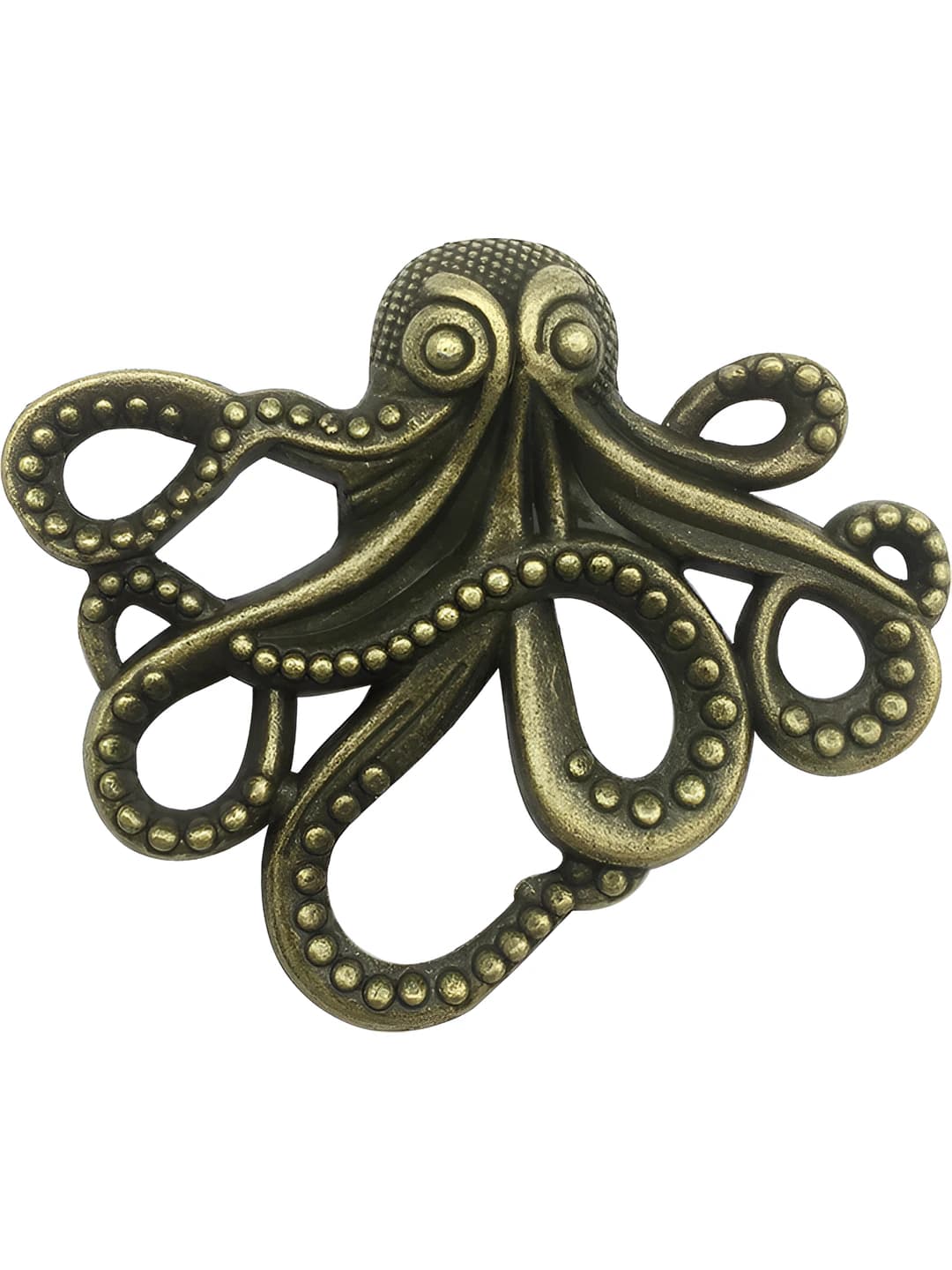 1 pc light blue octopus, 36x14mm, 7g