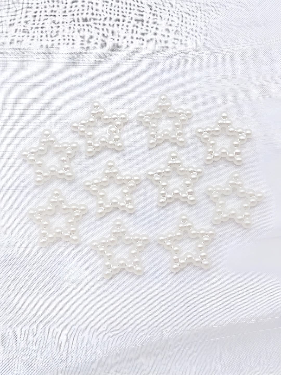 Oqsimon ABS marvarid yulduz 12x12mm-0.1g